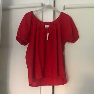 Madewell Texture and Thread blouse